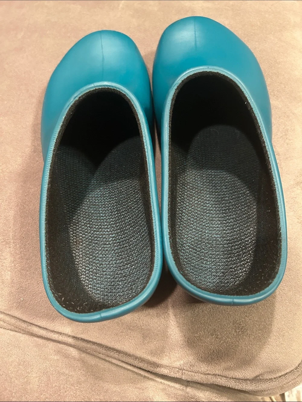 Sloggers Garden Clogs Teal Slip-On Waterproof Women’s Size 8